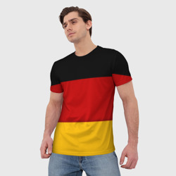 Мужская футболка 3D Германия - фото 2