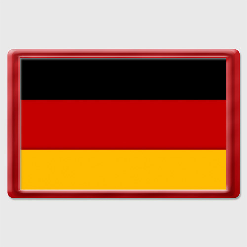 Магнит 45*70 Германия, цвет красный