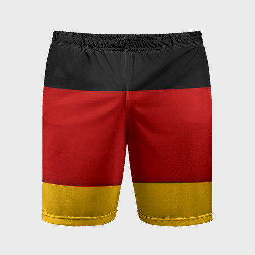 Мужские шорты спортивные Германия, цвет 3D печать