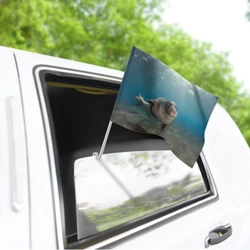 Флаг для автомобиля Тюлень под водой - фото 2