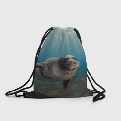 Рюкзак-мешок 3D Тюлень под водой