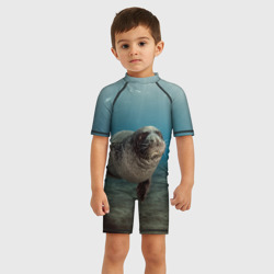 Детский купальный костюм 3D Тюлень под водой - фото 2