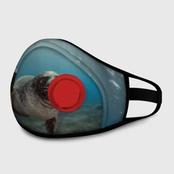 Маска из неопрена Тюлень под водой