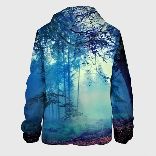 Мужская куртка 3D Лес, цвет 3D печать - фото 2
