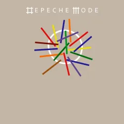 Мужской свитшот хлопок Depeche mode темная - фото 2