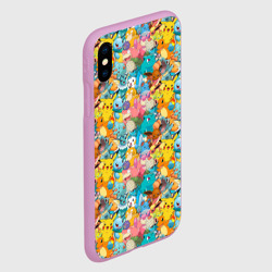 Чехол для iPhone XS Max матовый Покемоны - фото 2