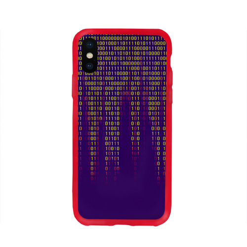 Чехол для Apple iPhone X силиконовый глянцевый Программа Фото 01 Чехол для Apple iPhone X силиконовый глянцевый Программа Фото 01
