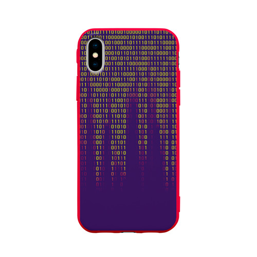 Чехол для Apple iPhone X силиконовый матовый Программа Фото 01 Чехол для Apple iPhone X силиконовый матовый Программа Фото 01