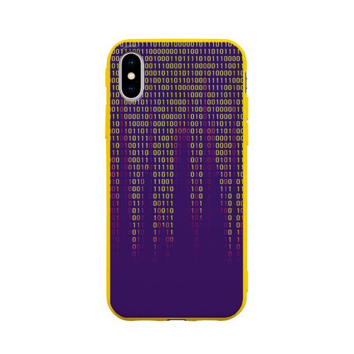 Чехол для Apple iPhone X силиконовый матовый Программа Фото 01 Чехол для Apple iPhone X силиконовый матовый Программа Фото 01