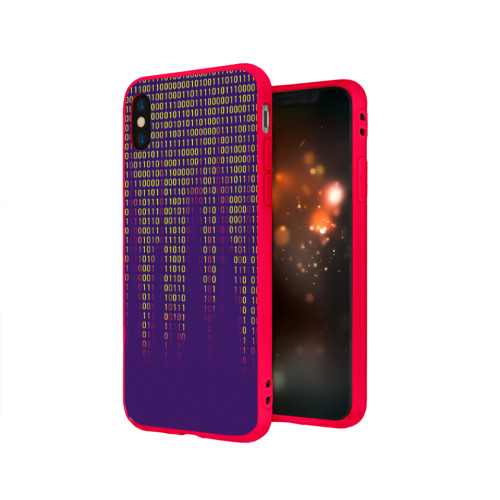 Чехол для Apple iPhone X силиконовый матовый Программа Фото 01 Чехол для Apple iPhone X силиконовый матовый Программа Фото 01