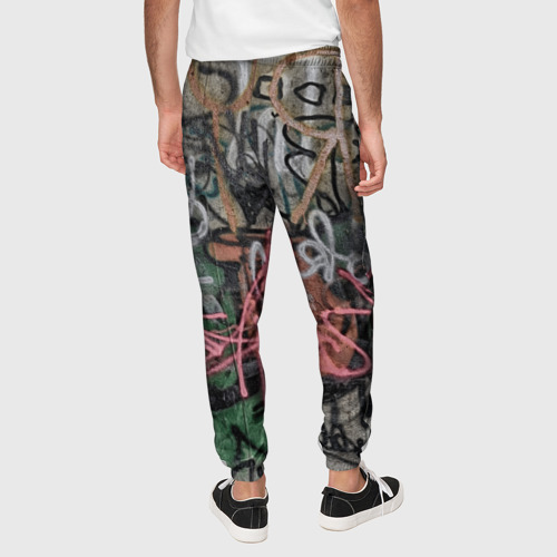 Мужские брюки 3D Граффити, цвет 3D печать - фото 5
