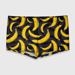 Мужские купальные плавки 3D Бананы