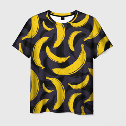 Мужская футболка 3D Бананы