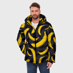 Мужская зимняя куртка 3D Бананы - фото 2