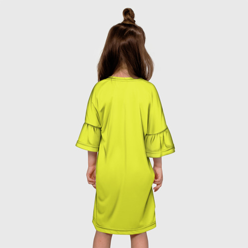 Детское платье 3D Лиса в очках - фото 5