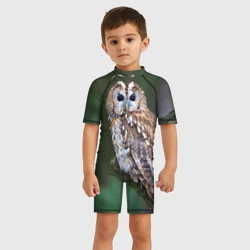 Детский купальный костюм 3D Сова - фото 2