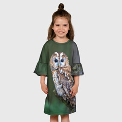 Детское платье 3D Сова - фото 2