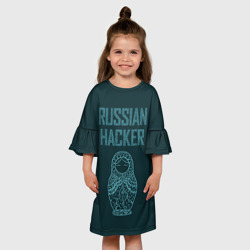 Детское платье 3D Русский хакер - фото 2