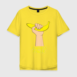 Мужская футболка хлопок Oversize Сила бананов