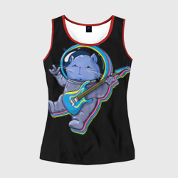 Женская майка 3D Космокот
