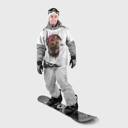Накидка на куртку 3D 2Pac