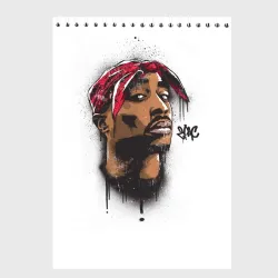 Скетчбук 2Pac