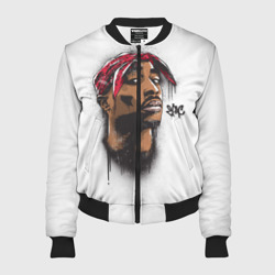 Женский бомбер 3D 2Pac