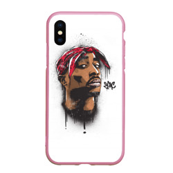 Чехол для iPhone XS Max матовый 2Pac