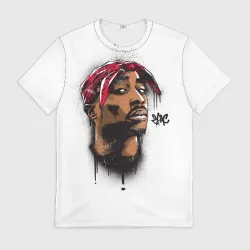 Мужская футболка 3D 2Pac