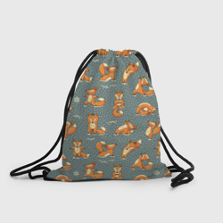 Рюкзак-мешок 3D Foxes yoga
