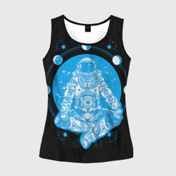 Женская майка 3D Космонавт