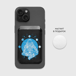 Картхолдер Magsafe магнитный Космонавт - фото 2