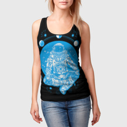 Женская майка 3D Космонавт - фото 2