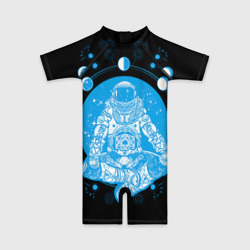 Детский купальный костюм 3D Космонавт