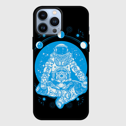 Чехол для iPhone 13 Pro Max с принтом Космонавт, вид спереди #2