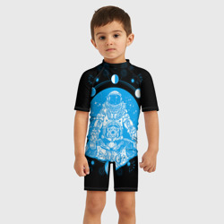Детский купальный костюм 3D Космонавт - фото 2