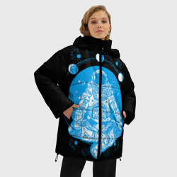 Женская зимняя куртка Oversize Космонавт - фото 2