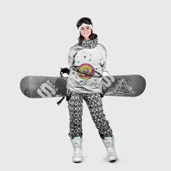 Накидка на куртку 3D Планета - фото 2