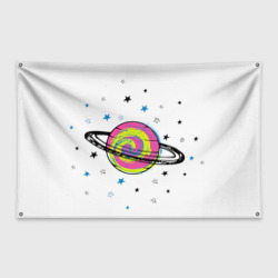 Флаг-баннер Планета