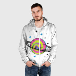 Мужская ветровка 3D Планета - фото 2