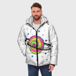 Мужская зимняя куртка 3D Планета - фото 2