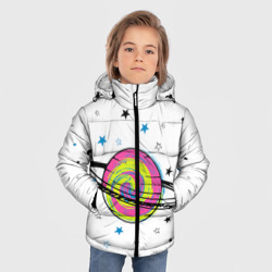 Зимняя куртка для мальчиков 3D Планета - фото 2