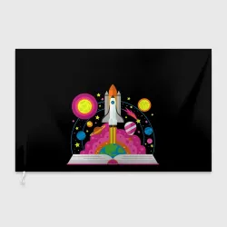 Флаг 3D Космос