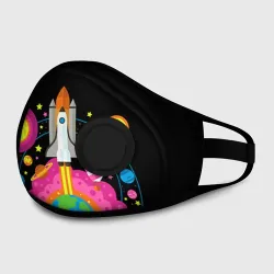 Маска из неопрена Космос