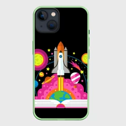 Чехол для iPhone 14 Космос