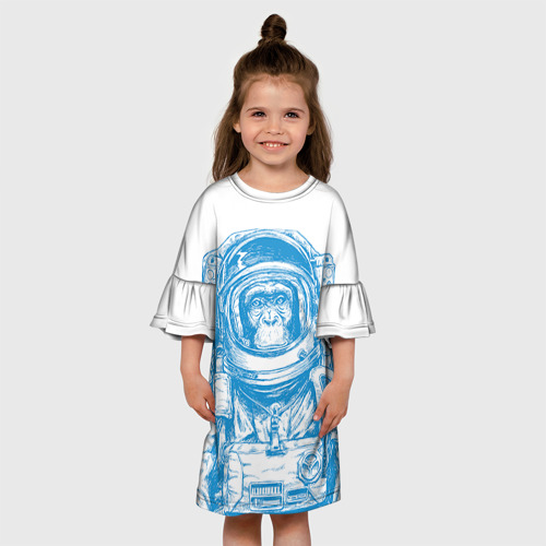 Детское платье 3D Космомакака - фото 4