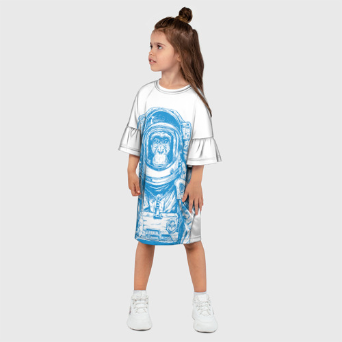 Детское платье 3D Космомакака - фото 3