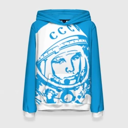 Женская толстовка 3D Гагарин 1