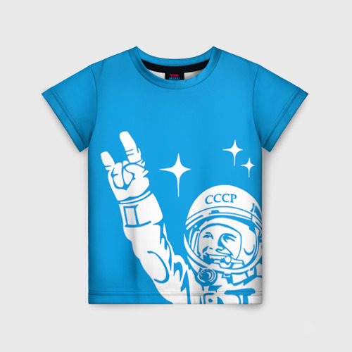 Детская футболка 3D Гагарин 2