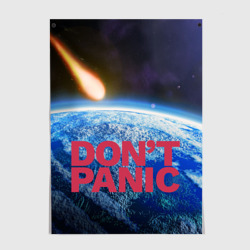 Постер Без паники, метеорит